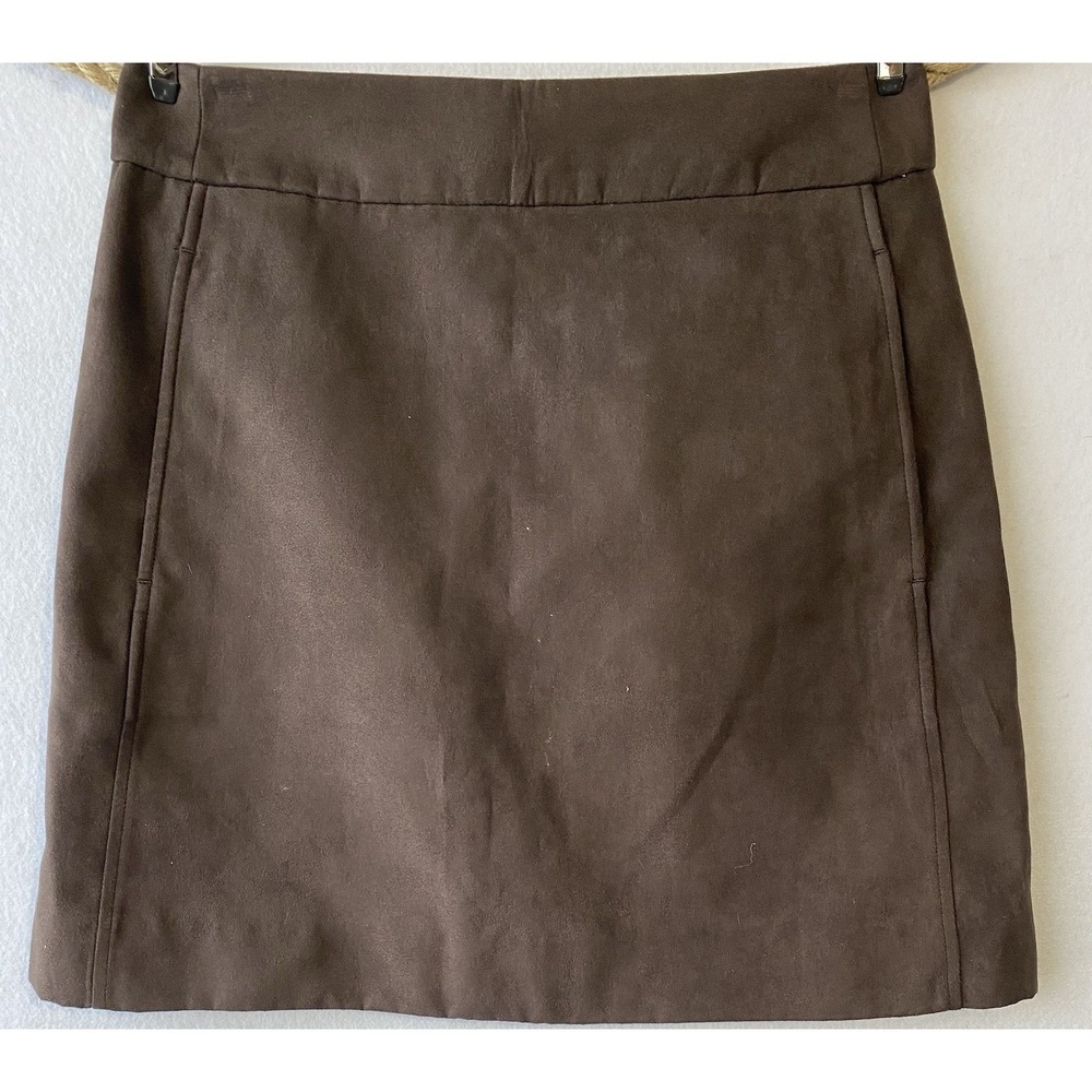 J.Crew Heather Brown Office Corporate Size Small Skirt Women